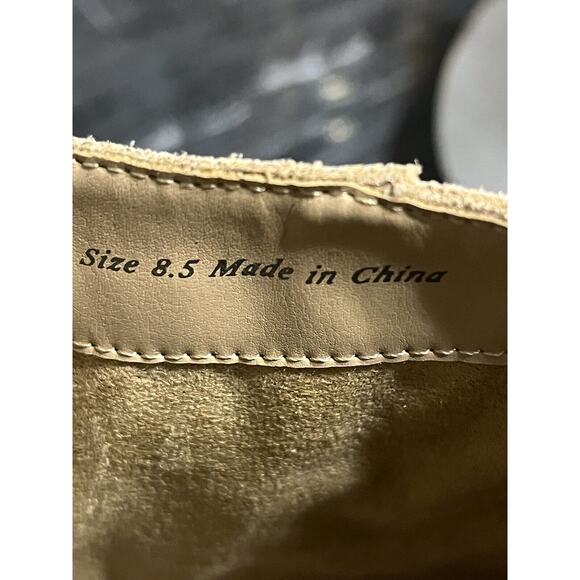 Dolce Vita Ronnie Womens Camel Western Suede Pointed Toe Boots Boho 8.5 - Picture 6 of 8